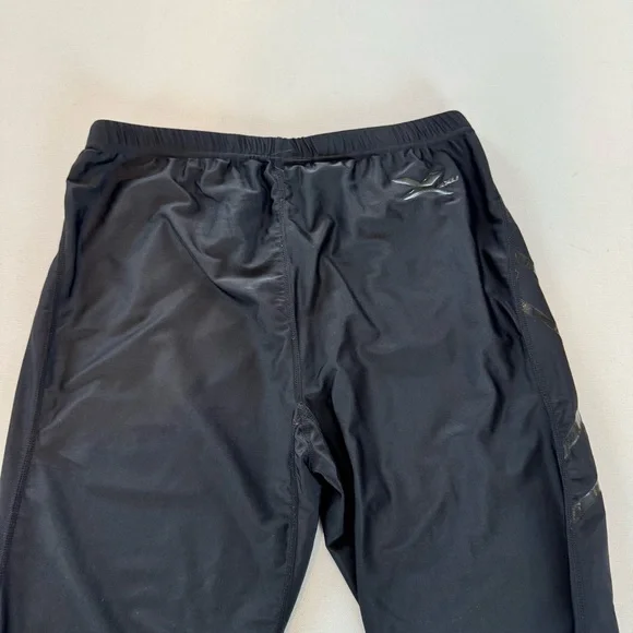 NWOT 2XU Men's XL Core Compression Long Tights Pants Black Lightweight Training